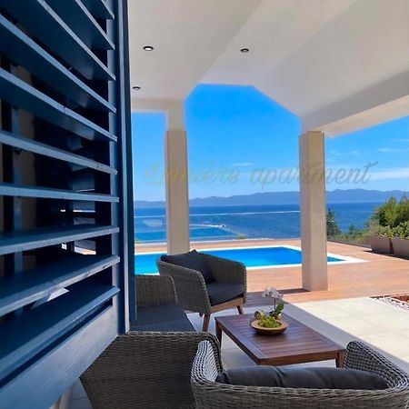 Seaview Pool Apartment-Lumiere, Island Hvar-Gdinj Buitenkant foto