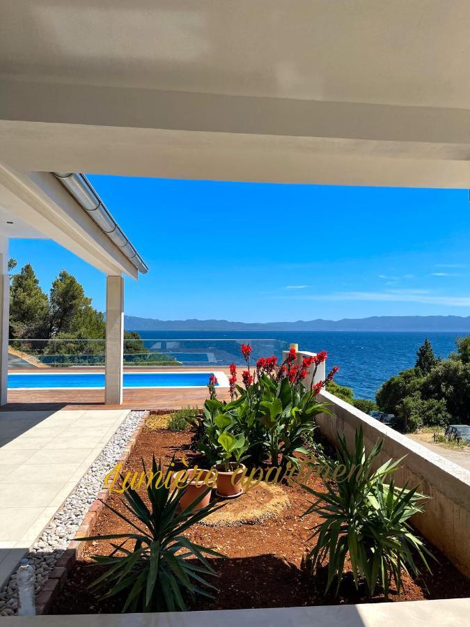 Seaview Pool Apartment-Lumiere, Island Hvar-Gdinj Buitenkant foto