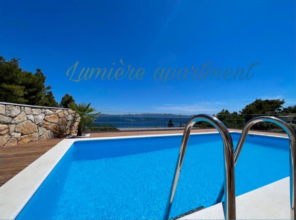 Seaview Pool Apartment-Lumiere, Island Hvar-Gdinj Buitenkant foto