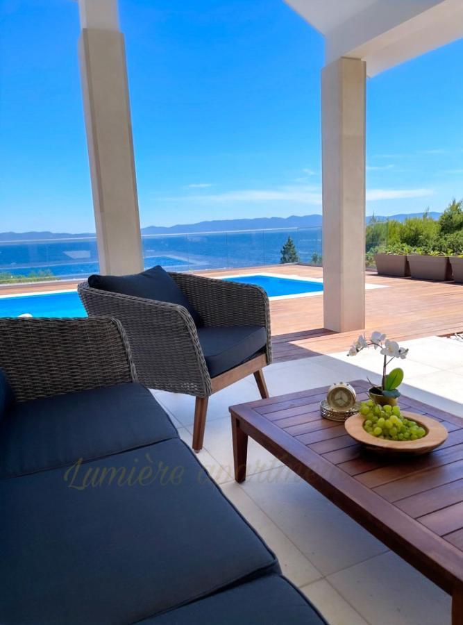 Seaview Pool Apartment-Lumiere, Island Hvar-Gdinj Buitenkant foto